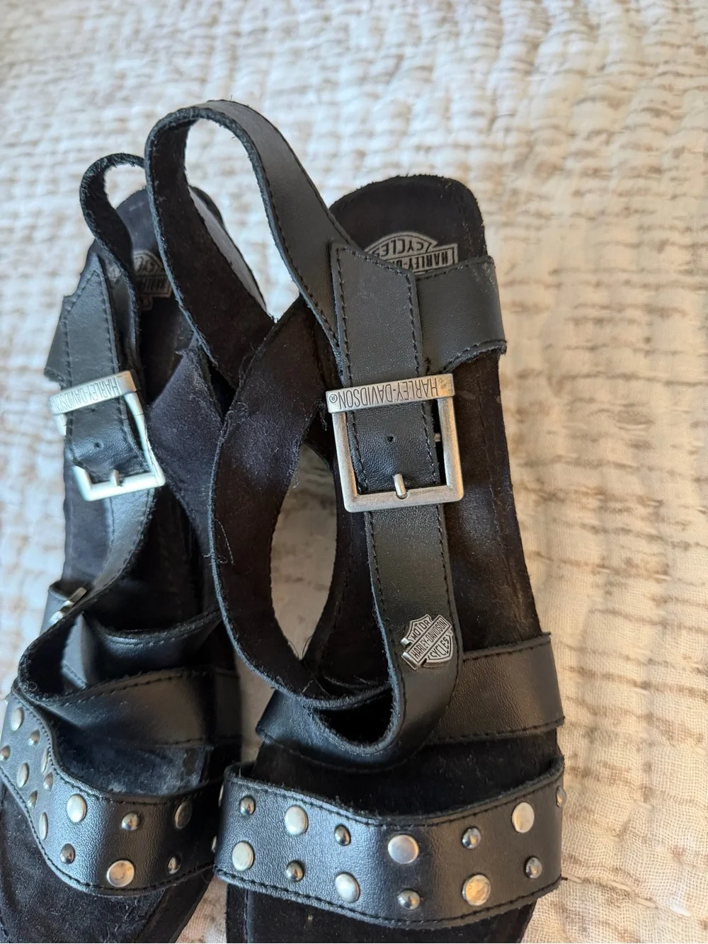 HARLEY-DAVIDSON Wedge Sandals